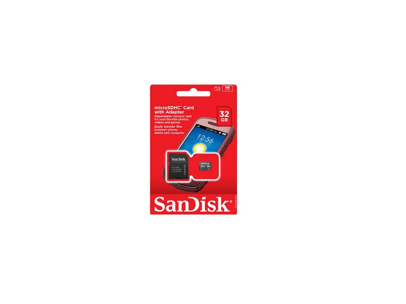 SANDISK 32Gb Micro Sdhc Class 4 With Ada