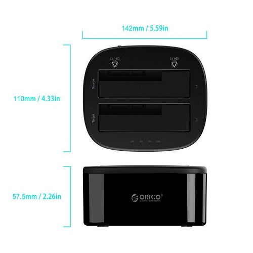 ORICO Usb 3.0 Hdd Docking 3.5/2.5"