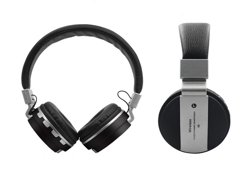 WIRELESS Headphones Stereo Folding Recha
