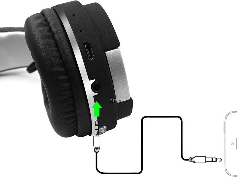 WIRELESS Headphones Stereo Folding Recha