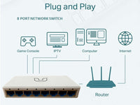 ALFA 8 Port Switch S108 10/100Mbp Switch