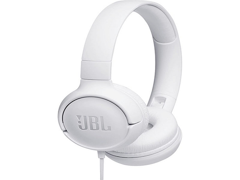 JBL Tune 500 Wired Headphone(Wht)