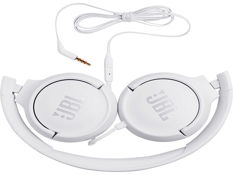 JBL Tune 500 Wired Headphone(Wht)