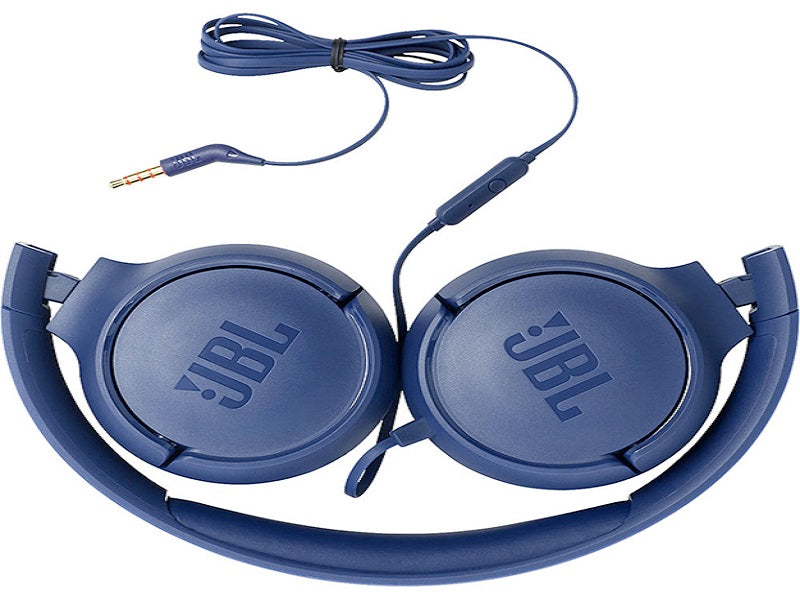 JBL Tune 500 Wired Headphones(Blu)