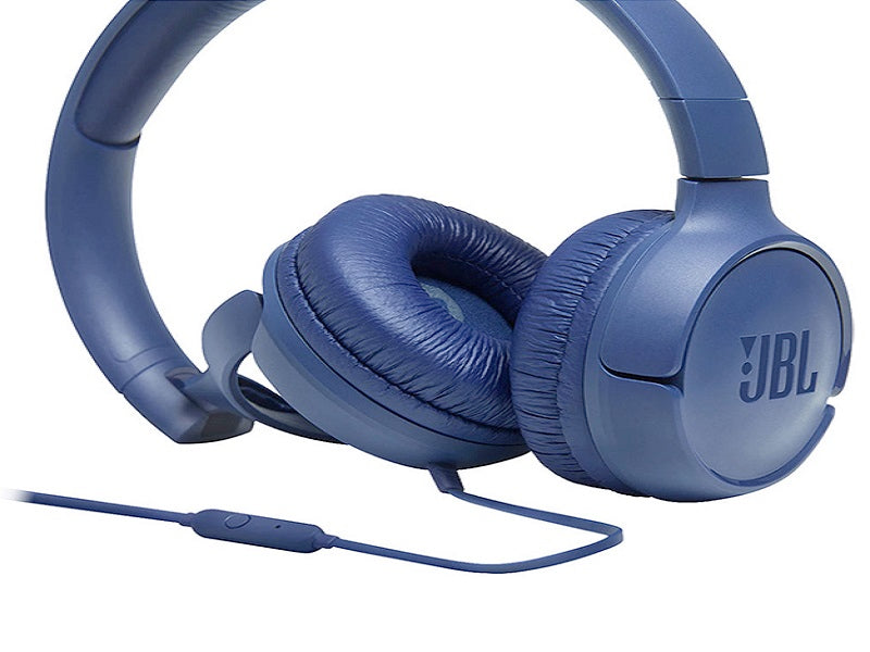 JBL Tune 500 Wired Headphones(Blu)