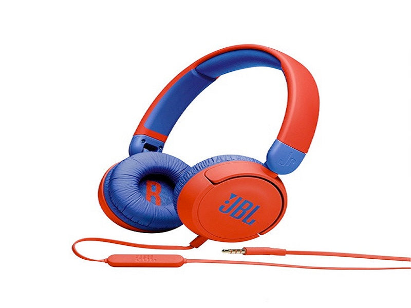 JBL Jr310 Kids Wired Headphone (Red)