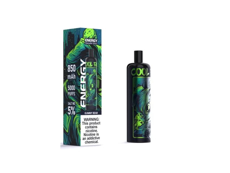 KK Energy Disp Vapes 5000 Puff Gummy Bea