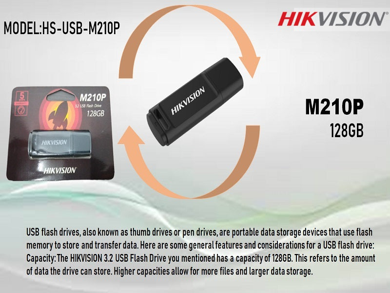 HIKVISION M210P 128Gb Usb 3.2 Flash