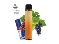 ELFBAR 2500 Puffs Grape Energy 50Mg