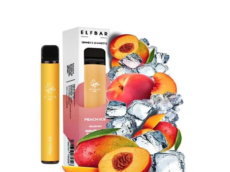 ELFBAR Dispo 800 Puffs Peach Ice  50Mg