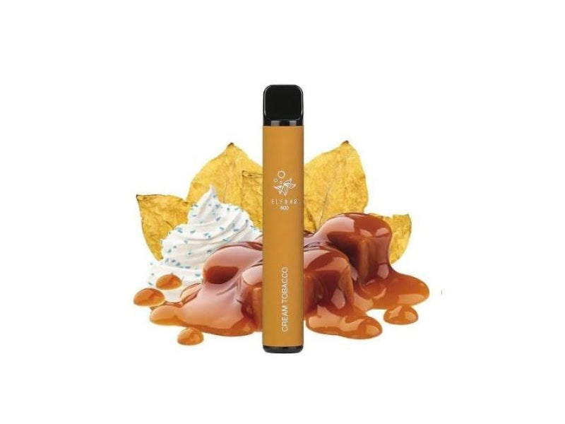 ELFBAR Dispo 800 Pufs Cream Tobacco  50M