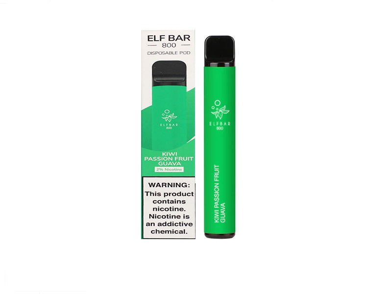 ELFBAR Dispo 800 Pufs Kiwi Passio Gu 50M