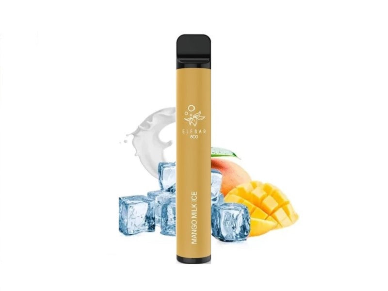 ELFBAR Dispo 800 Pufs Mango Mlk Ice  50M