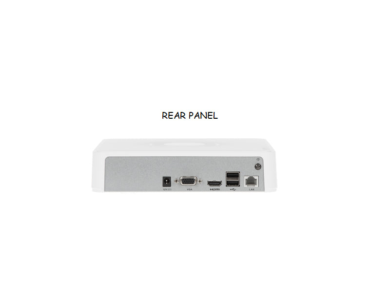 Hikvision 8Ch Nvr 50Mbps,1X Sata