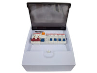 RAYTRIC 8Way Din Populated Surface Pvc
