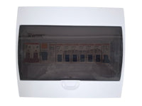 RAYTRIC 12Way Din Populated Surface Pvc