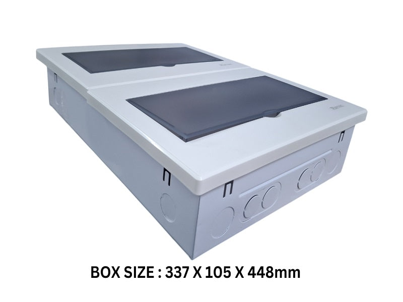 RAYTRIC 20-26Way Flush Empty Db Box