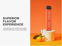 VOZOL Bar 1200 Dispo Orange Soda