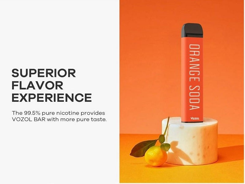 VOZOL Bar 1200 Dispo Orange Soda