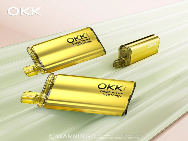 OKK Dual Flvr Tangerine Ice + Iced Mango