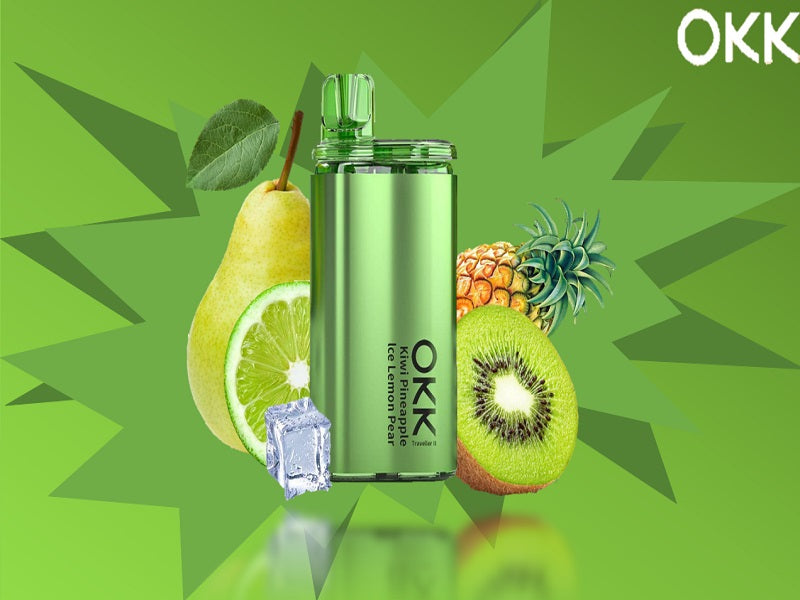 OKK Dual Flavour Kiwi Pineapple +