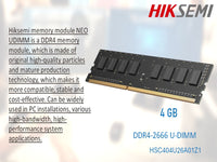 HIKSEMI Neo Ddr4 2666 4Gb Desktop Ram