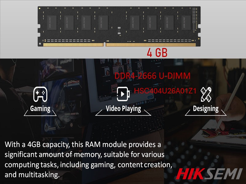 HIKSEMI Neo Ddr4 2666 4Gb Desktop Ram