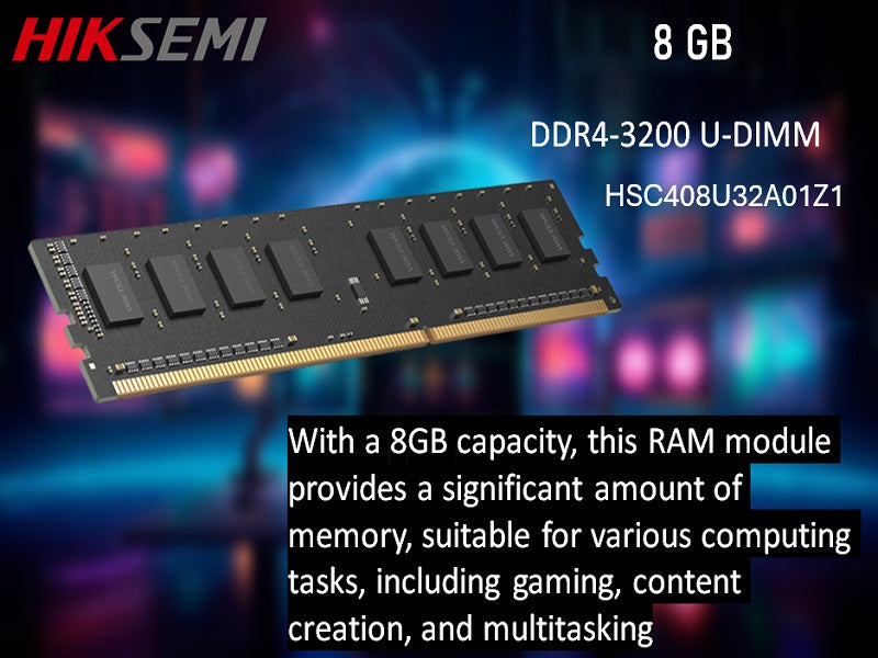 HIKSEMI Neo Ddr4 3200  8Gb Desktop Ram