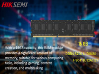 HIKSEMI Neo Ddr4 3200 16Gb Desktop Ram