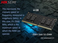 HIKSEMI Neo Ddr4 2666 4Gb Laptop Ram
