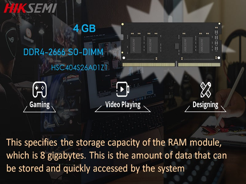 HIKSEMI Neo Ddr4 2666 4Gb Laptop Ram