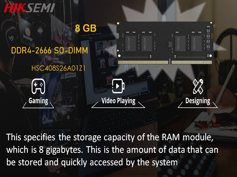 HIKSEMI Neo Ddr4 2666 8Gb Laptop Ram