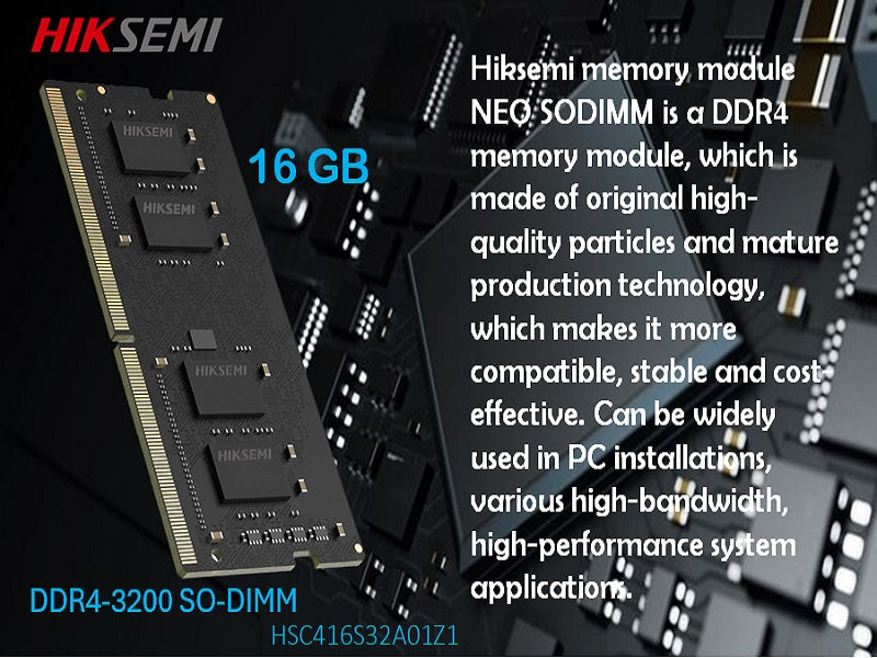 HIKSEMI Neo Ddr4 3200 16Gb Laptop Ram