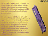 HIKSEMI U10 Neo Ddr4 3200 16Gb Desktop
