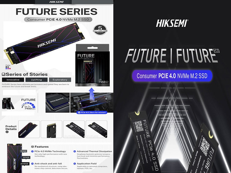 HIKSEMI Future M.2 Gen 4X4 1Tb Ssd