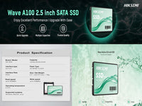 HIKSEMI 2Tb Wave Sata 3.0 6Gb/S Ssd