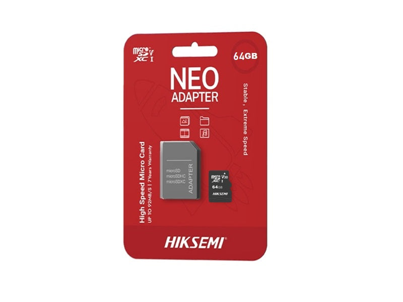 HIKSEMI Neo Adapter 64Gb Micro Sd Card