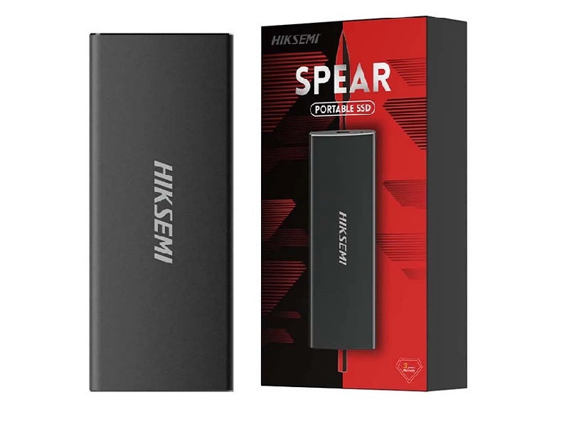 HIKSEMI 1Tb Spear Portable Ssd Black