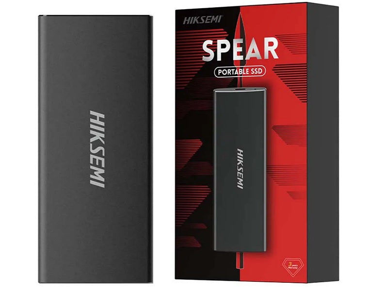 HIKSEMI 512Gb Spear Portable Ssd Black