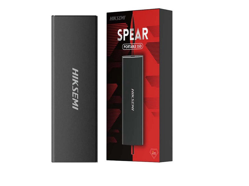 HIKSEMI 256Gb Spear Portable Ssd Black