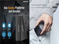 HIKSEMI 128Gb Spear Portable Ssd Black