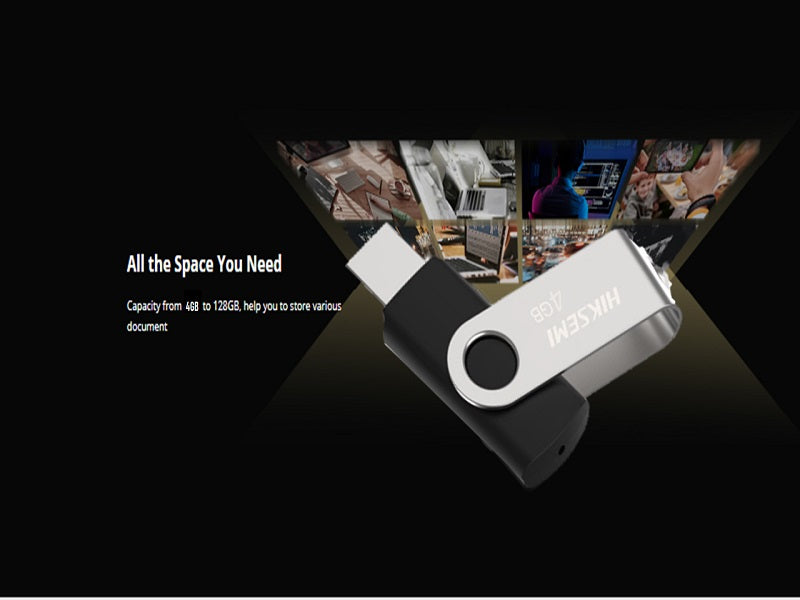 HIKSEMI Rotary 4Gb Usb 2.0 Flash Drive