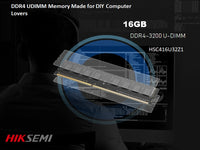 HIKSEMI Ddr4 3200 16Gb Desktop Ram