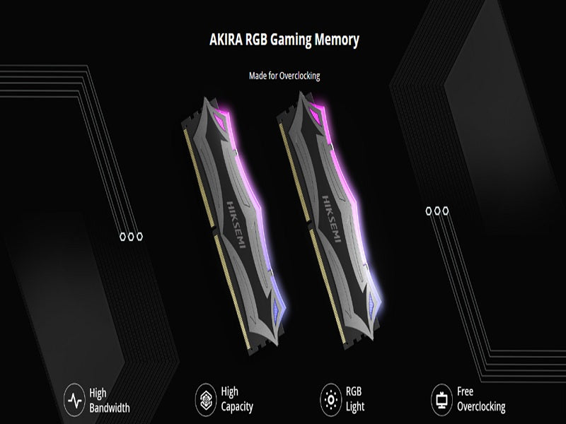 HIKSEMI Akira Rgb Ddr4 3200 16Gb Desktop