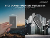 HIKSEMI 1Tb Dagger Portable Ssd Black