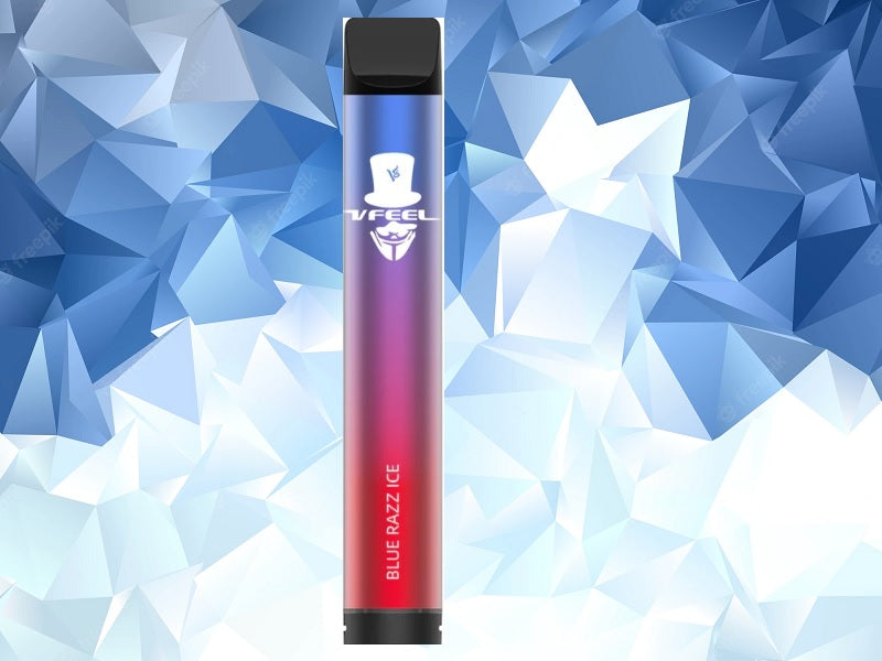 VFEEL V1 Dispo Vape  2500 Puff Blue Raaz