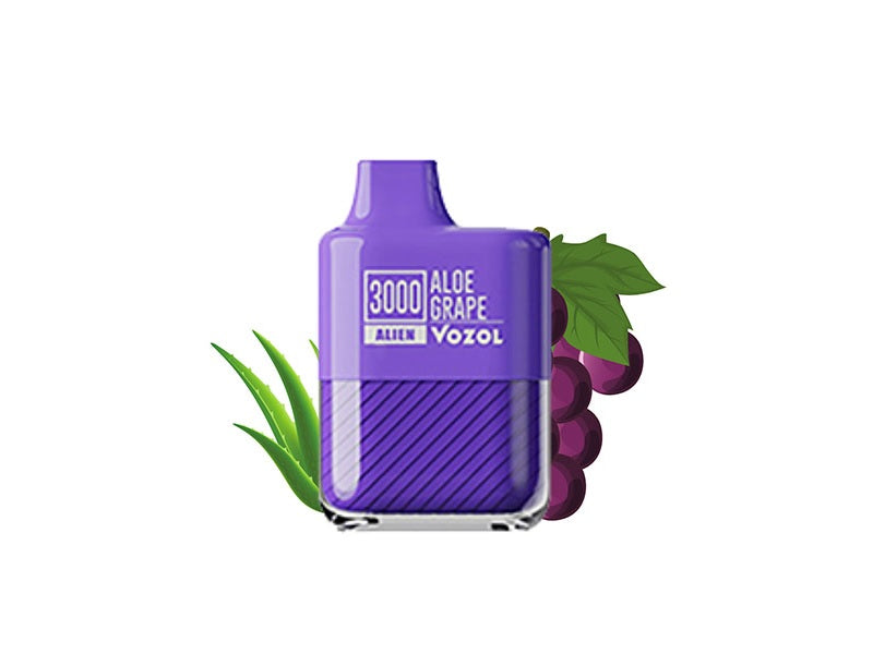 VOZOL Alien 3000 Puff Dispos Aloe Gra 5%