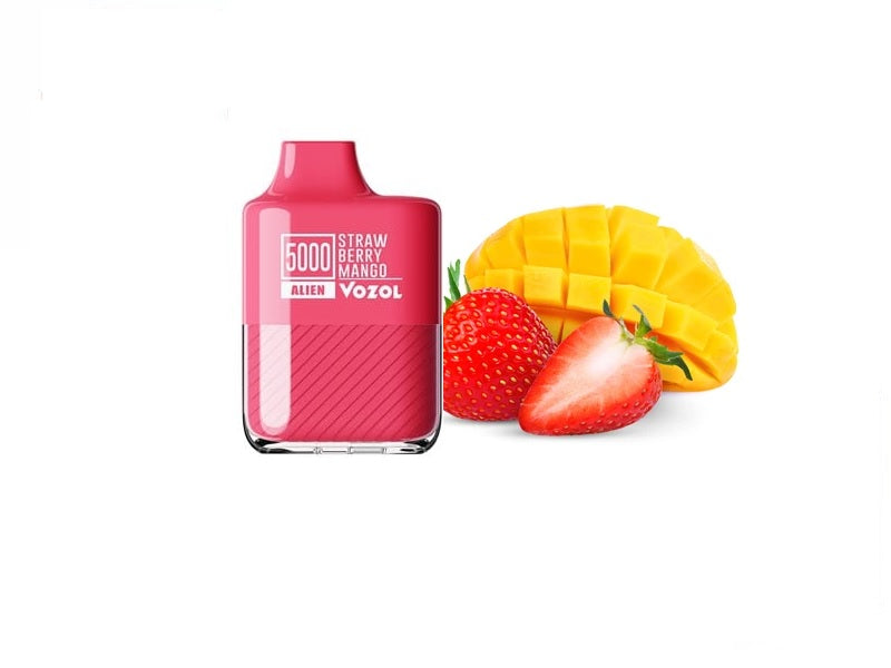 VOZOL 5000 Puff Dispos Strawbery Man  5%