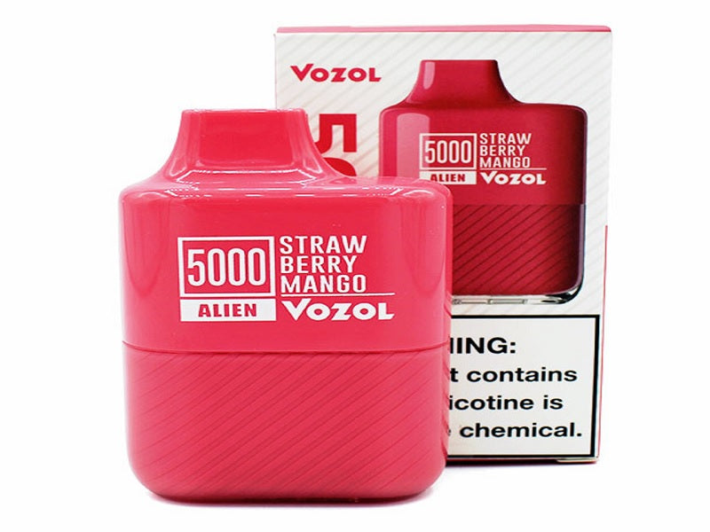 VOZOL 5000 Puff Dispos Strawbery Man  5%