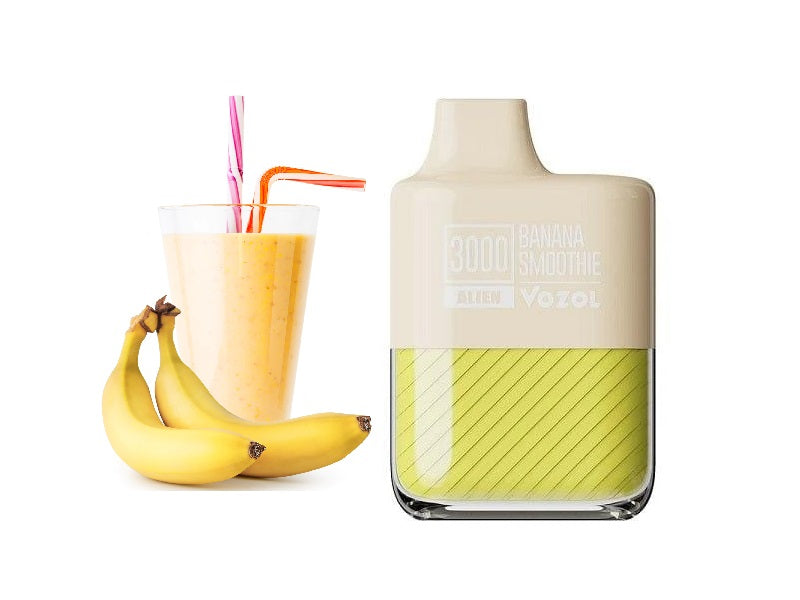 VOZOL Alien 3000 Dispos Banana Smoorhie